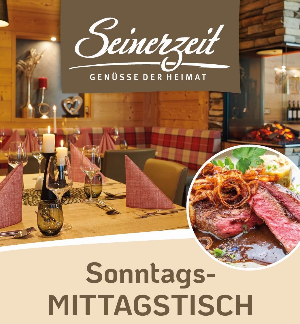 10.11. - 15.12.2024 jeden Sonntag Mittagsangebot im Parkhotel Neustadt