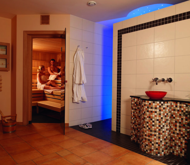 Sauna Bereich im Parkhotel Neustadt