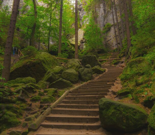 Treppen von Rathen zur Bastei